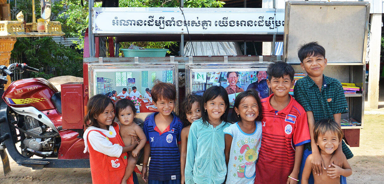 [Éducation] Améliorer les capacités de lecture des 3-11 ans au Cambodge