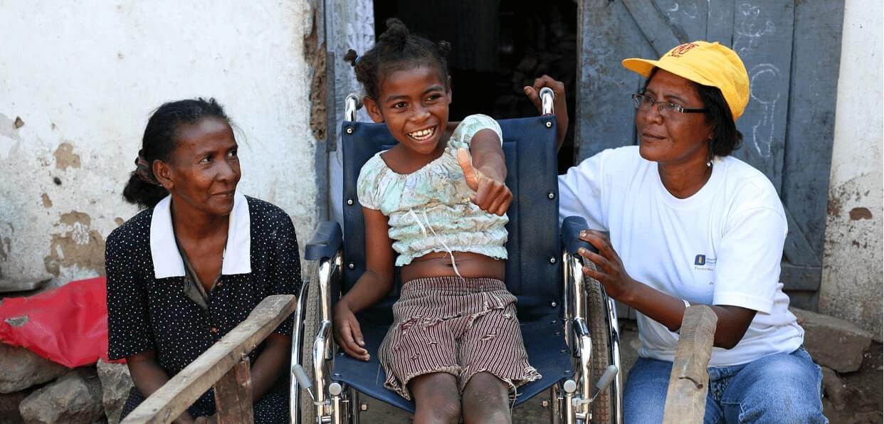Donner accès au service de réadaptation à Madagascar
