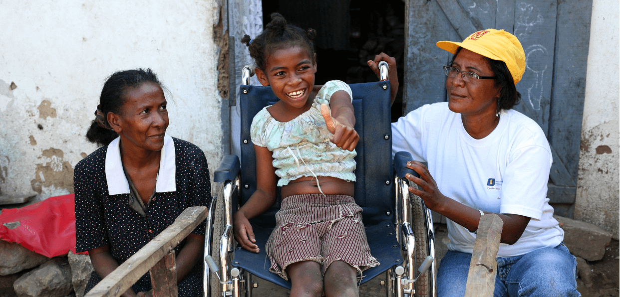 Donner accès au service de réadaptation à Madagascar